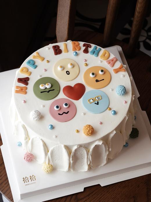 「五月天球球」翻糖巧克力·明星粉丝应援·100%动物奶油（附图8寸·提前48小时预订） 商品图0