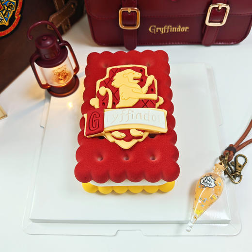 哈利波特格兰芬多徽章Emoji方形蛋糕 商品图4