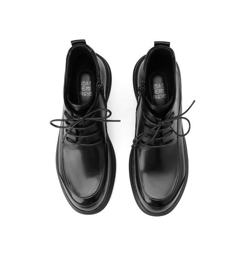 西村名物2024年冬季新款系带男单鞋男鞋男士商务皮鞋皮鞋男X14DU48201 商品图4