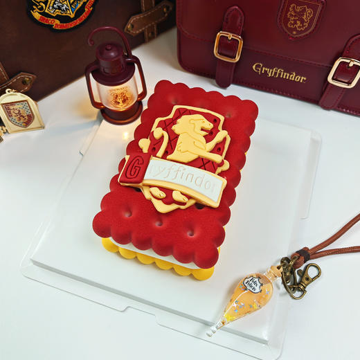 哈利波特格兰芬多徽章Emoji方形蛋糕 商品图5