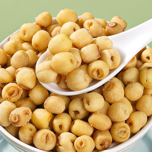 【脾胃新宠❗️去芯莲子脆宝】开袋即食，好吃又照顾脾胃，越嚼越香的即食莲子40克/袋烤莲子椒盐味脱水蔬菜干儿童孕妇休闲零食 商品图1