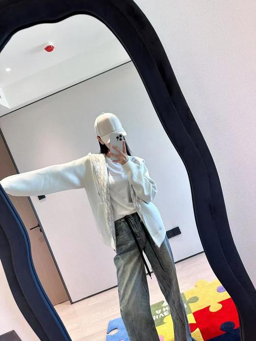 普拉达新款鹿皮棒球帽侧边标志性涂珐琅三角形金属徽标，尽显高雅男女同款（AN） 商品图7