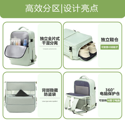 维多利亚旅行者旅游短途登山背包电脑包双肩包7056 商品图2