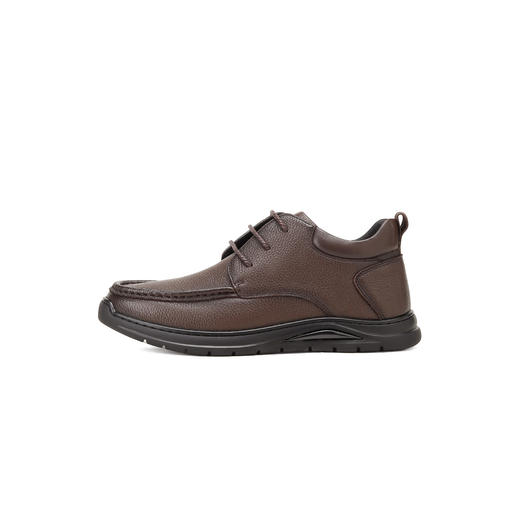 西村名物2024年冬季新款系带加绒男单鞋男鞋男士商务皮鞋皮鞋男X14DU48251 商品图4