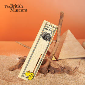 大英博物馆Bastet X B.Duck小黄鸭系列 滑动 金属尺