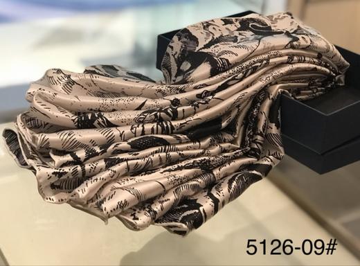 优品堂【雍容华贵】110x110桑蚕丝绸缎方巾 商品图3