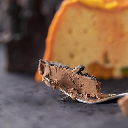 万圣节新品「古堡阿飘」南瓜巧克力味蛋糕｜随机含有万圣节面具或戒指玩具一份！送完即止！ 商品图6