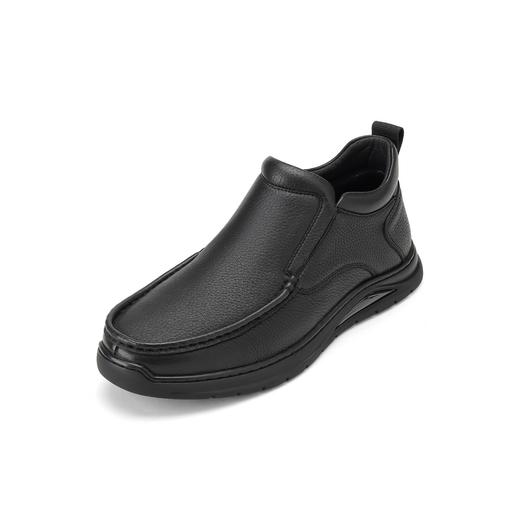 西村名物2024冬季新款一脚蹬男单鞋男鞋男士商务皮鞋皮鞋男X14DU48241 商品图2