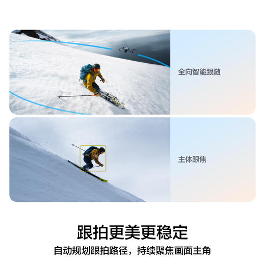 大疆 DJI Air 3S 双摄旗舰旅拍无人机 一英寸主摄高清专业航拍器 夜景全向主动避障跟拍遥控飞机 商品图3