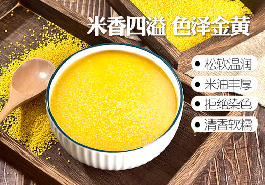 【皇金丹】应县富硒小米 500g*5袋  精选优质小米 米油浓厚  商品图1