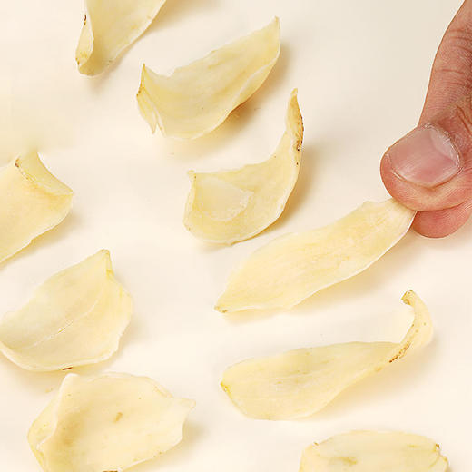 正安原材·湖南隆回龙牙百合 3年种植秋季采挖 形似月牙瓣大肉厚 清香口感粉糯 150g/罐【冷藏保存】 商品图3