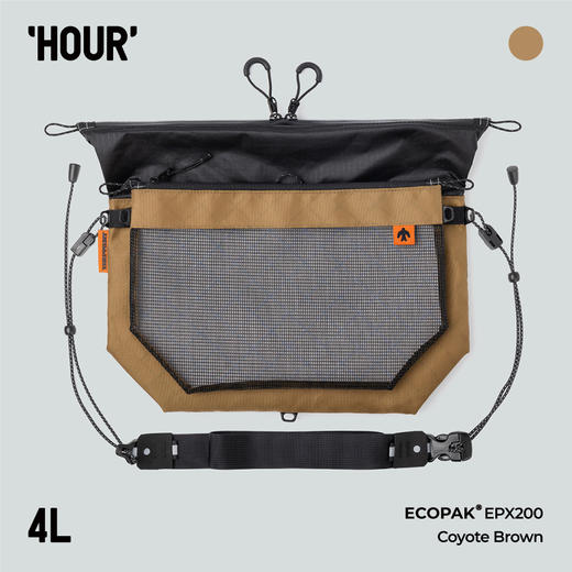TARPMENT搭幕謹制 HOUR SACOCHE 户外露营轻量化山系挎包 商品图1