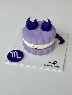 天蝎座·emoji慕斯蛋糕
