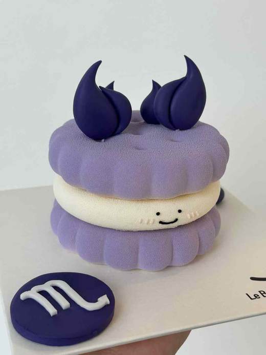 天蝎座·emoji慕斯蛋糕 商品图1