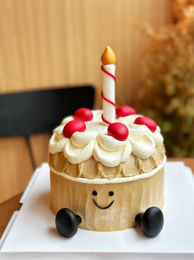 敲可爱的jelly cat 生日蛋糕