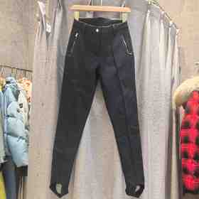 Fusalp - Belalp Skinny Ski Leggings - Dark Blue - 女装 - 滑雪裤 - 蓝黑