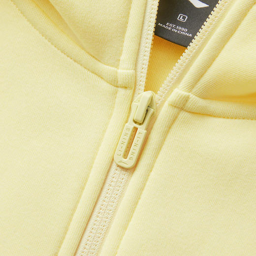 【2024新品】陈梦同款李宁乒乓球系列男女同款开衫连帽卫衣AWDUJ07-1 商品图7