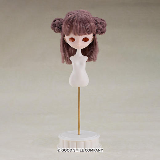 【GSC现货】Harmonia 系列原创假发 丸子头 灰绿/灰紫 /深橙 商品图2