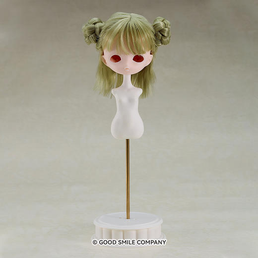 【GSC现货】Harmonia 系列原创假发 丸子头 灰绿/灰紫 /深橙 商品图1