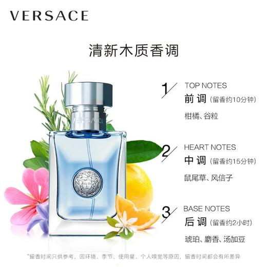 【航免仓】VERSACE范思哲同名经典男士淡香水100ml 商品图3