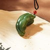 新疆国玉盟世玉和田玉碧玉挂件（辣椒）【带证书·顺丰物流】 商品缩略图1