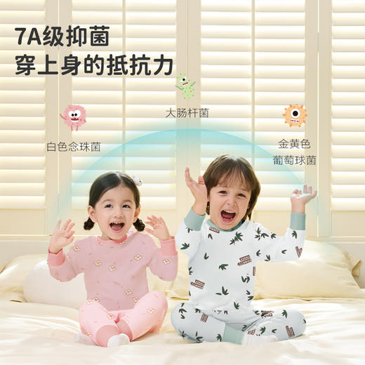 【69元秒】ibaby×outlast太空科技恒温泡泡玛特联名针织抑菌长袖家居服套装秋冬内搭 商品图2