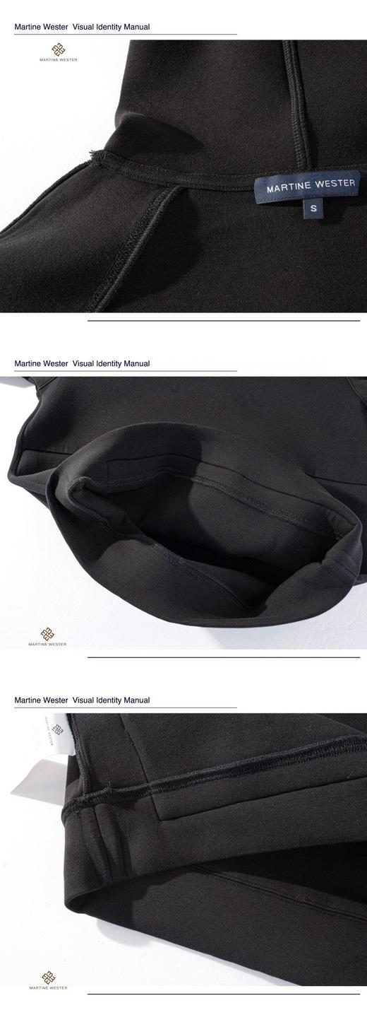 现货断码福利 martine wester男前中分割连帽卫衣11020823 商品图3