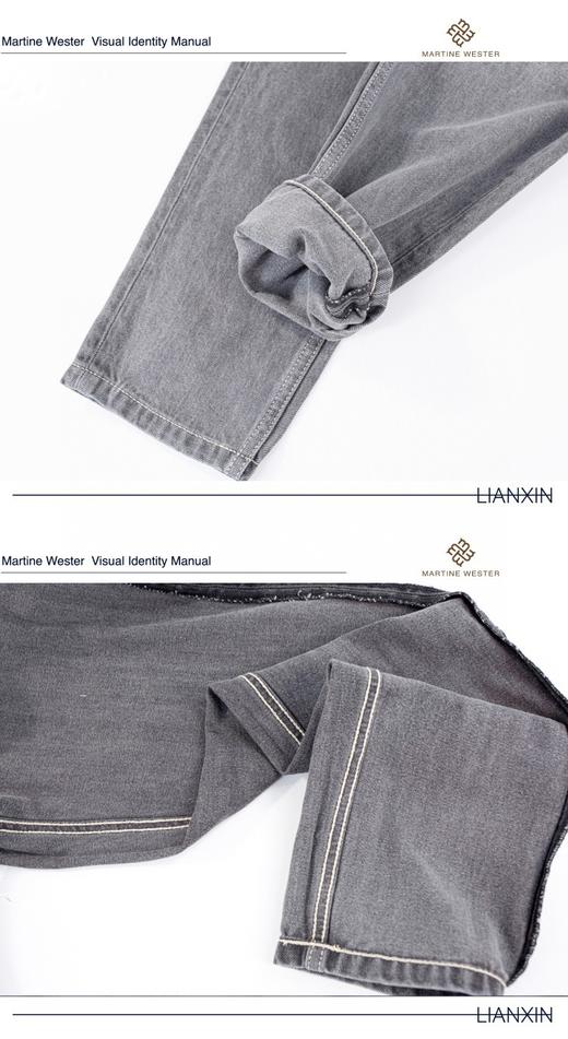 现货断码福利 martine wester男水洗牛仔裤无弹力款11110861 商品图8