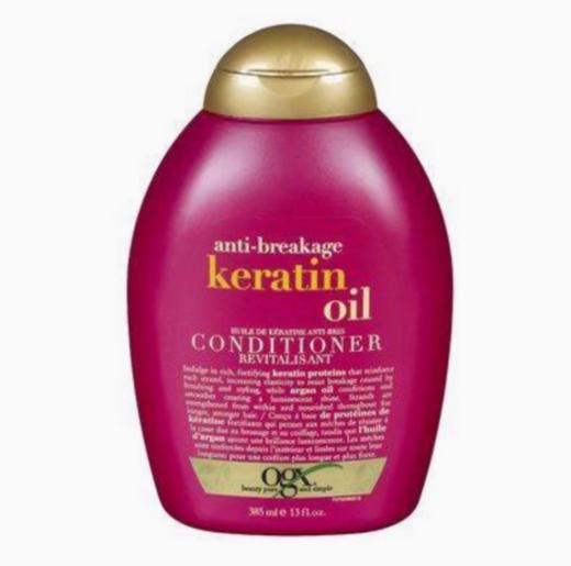 【跨境】OGX/蔻姬丝玫红色强韧防断护发素385ml/瓶（效期：2027.04） 商品图0