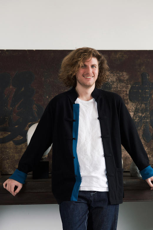 盛唐牡丹 |限量款| 新中式男士针织羊绒衫 商品图2