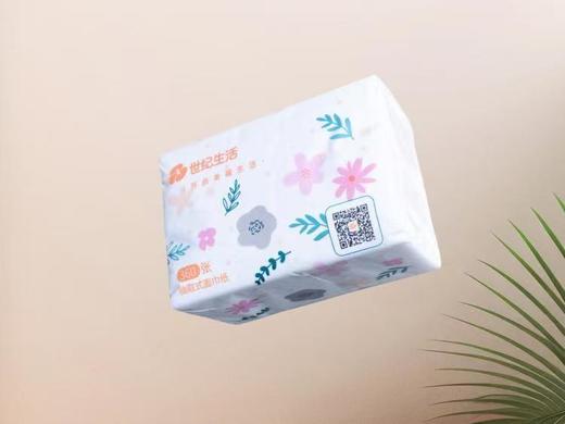 世纪生活抽取式面巾纸360张/包6连包 【GY】 商品图1