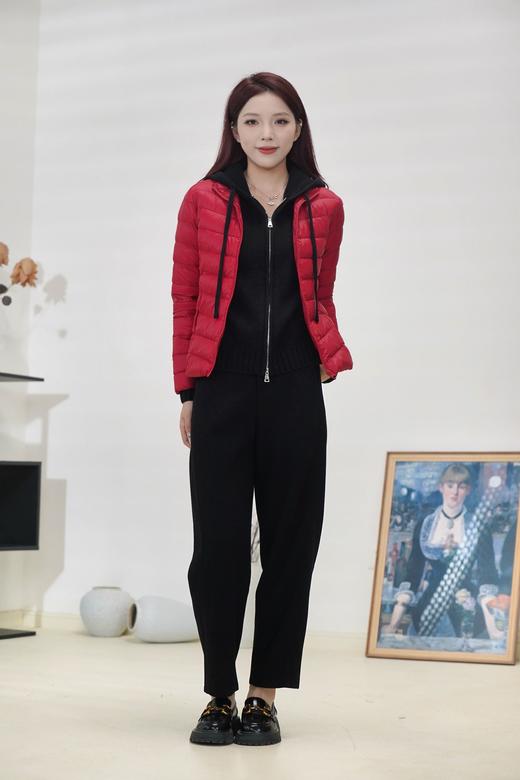 现货臣禾【公主线排骨羽绒服】【90白鸭绒】立领正肩羽绒服 JZ244070352 商品图7