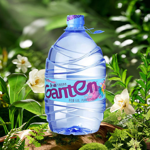 【一箱】景田纯净水6.8L*2瓶  饮用水煮饭泡茶煲汤办公非矿泉水 商品图2