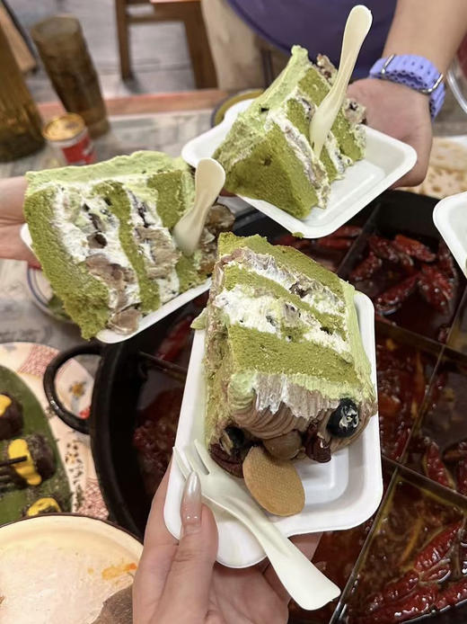 事事顺栗（抹茶栗子开心果奶油蛋糕） 商品图9