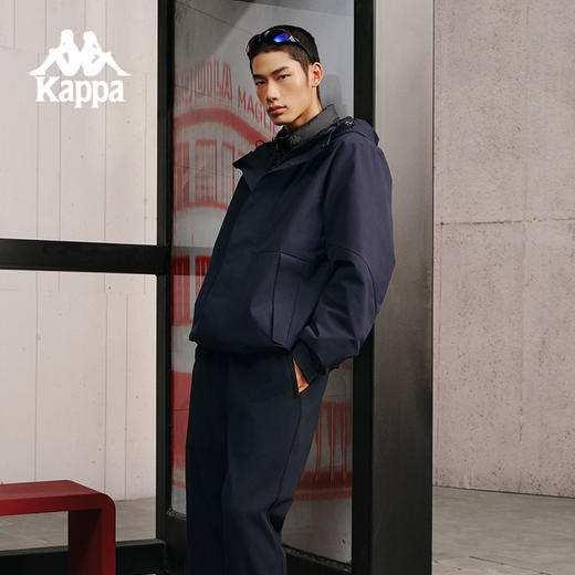Kappa卡帕背靠背三合一羽绒服防泼水防风运动外套保暖防寒服男士K0E72YY41 商品图1