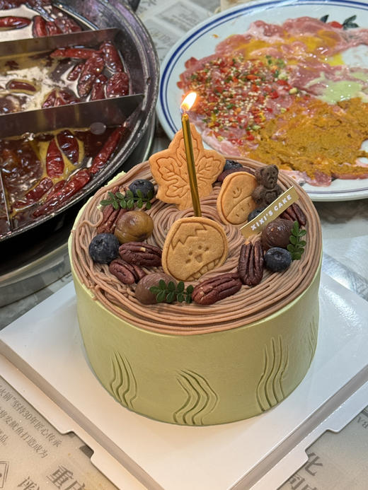 事事顺栗（抹茶栗子开心果奶油蛋糕） 商品图10