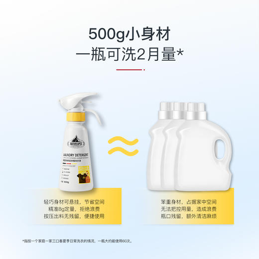 NATUREAPEX-冰川山脉 除菌除螨超浓缩洗衣液 商品图1
