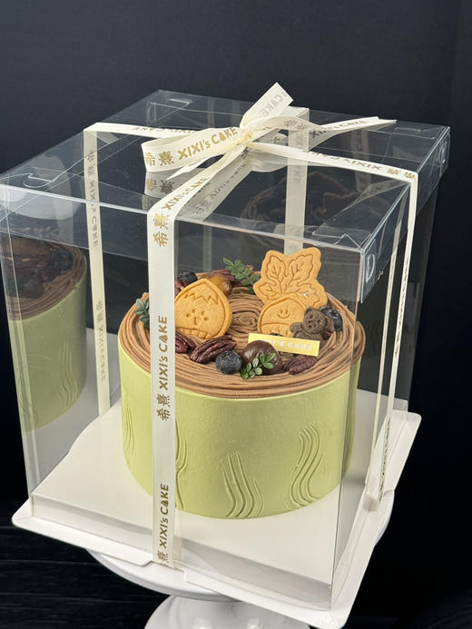 事事顺栗（抹茶栗子开心果奶油蛋糕） 商品图5