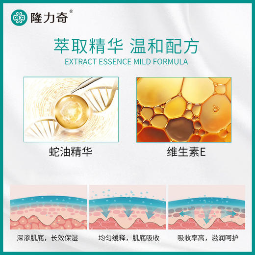 隆力奇蛇油膏护手霜秋冬护肤护肤纳米蛇油26g/袋 商品图1
