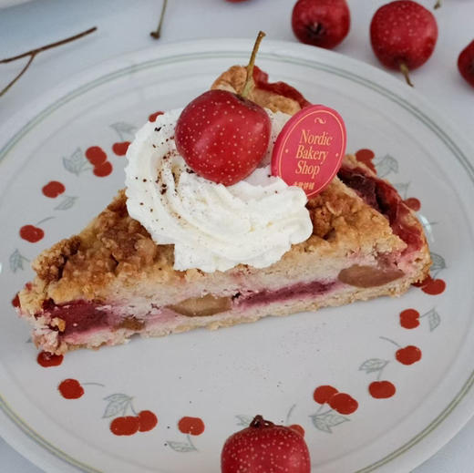 山楂草莓燕麦派切角 Hawthorne Strawberry Oat Pie Slice 商品图1
