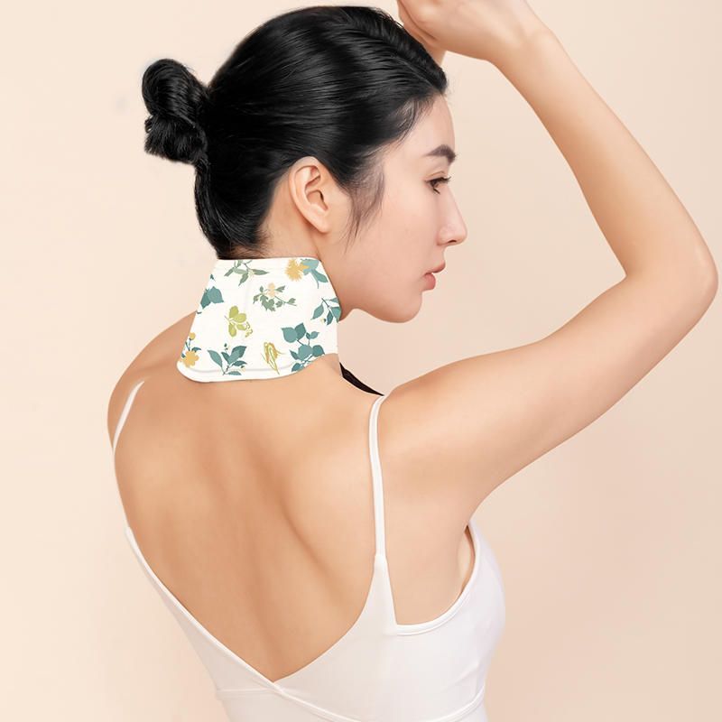 正安国货·3D定位1贴暖3穴 5小时发热放松颈部缓酸痛 九子包暖颈贴 8袋/盒