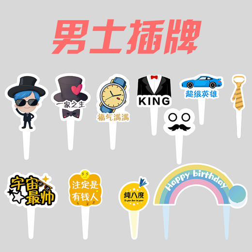 生日快乐插牌 商品图3