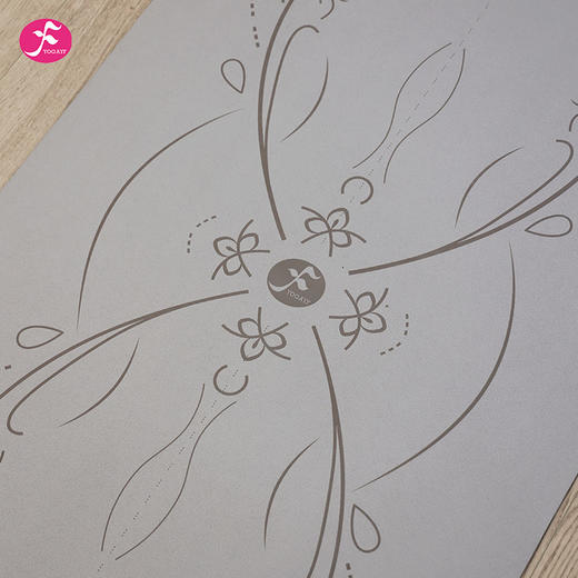 一梵椭圆设计万物相连高颜值防滑耐磨瑜伽垫183*68*0.45cm/条 商品图6