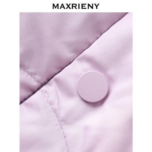 玛克门店发货：连帽收腰羽绒服大毛领(货号:MF85DC754) 商品图2