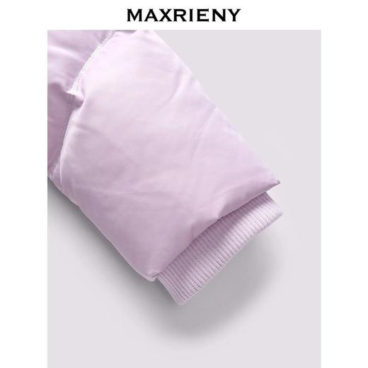 玛克门店发货：连帽收腰羽绒服大毛领(货号:MF85DC754) 商品图3