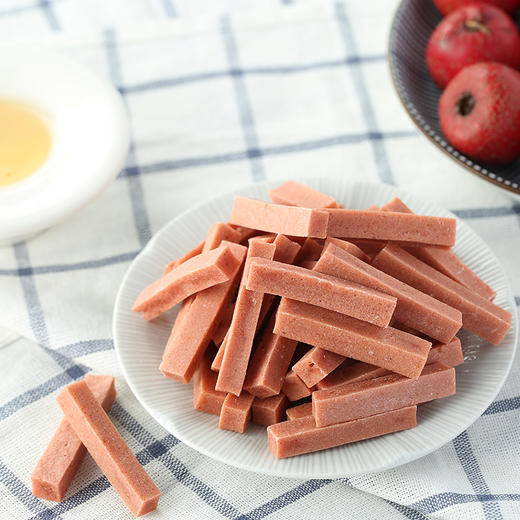 鲜记 陈皮山楂条358g 博士帽罐装 酸甜开胃 0添加更健康 休闲小零食 48小时发货 商品图0