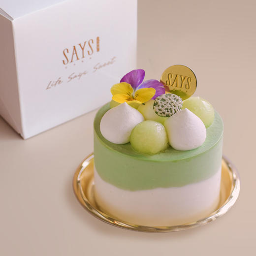 玲珑蜜瓜迷你蛋糕｜沁入心脾 商品图0