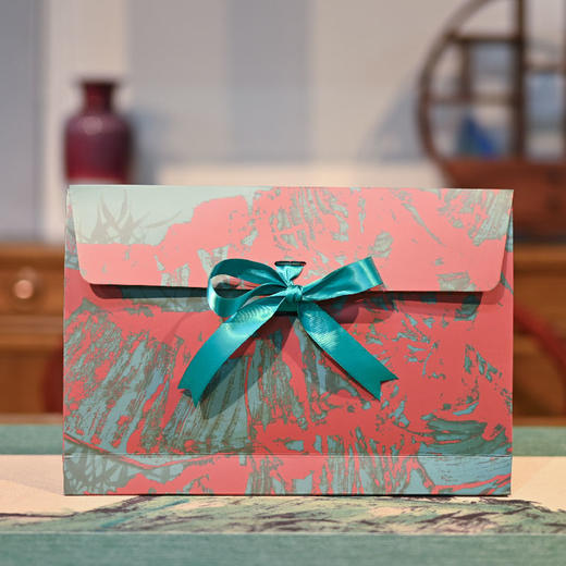 羽诗制造出品 蔡超欧阳修桑蚕丝复古新中式国风手拿包礼盒套装 商品图4