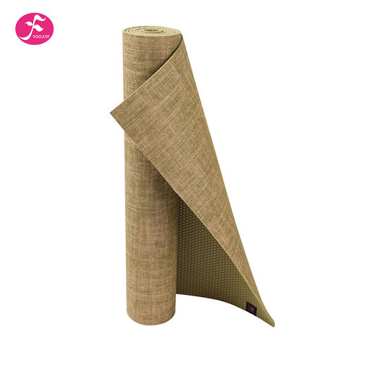 一梵亚麻质幻彩瑜伽垫 紫色/酒红 183*61*0.5CM/条 商品图5