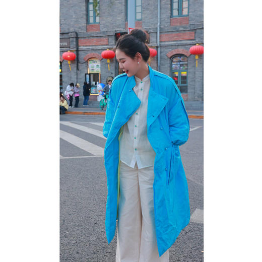 【2026东衣作】灯笼袖羽绒服（1842516法翠） 商品图3